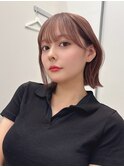 韓国ボブ/タッセルボブ/切りっぱなしボブ
