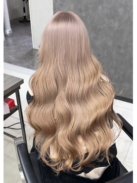 クヴェルアンドコー(Kvell&Co.) ベージュ×ロング