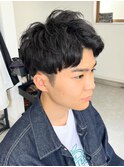 宇都宮メンズカットアクティブショートスパイキーショート眉毛