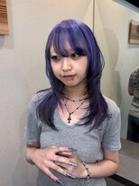 ヌル 神宮前店(Null)&nbsp;セクションカラー/ブリーチデザインカラー/ルーツカラー/ウルフ