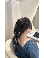 プランツヘアー 高宮店(Plants hair)&nbsp;ゆるいポニーテール 高宮 大橋 大楠 平尾 薬院 野間