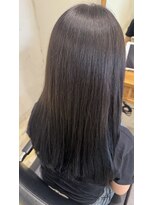 カノエ 下関熊野店(canoe)&nbsp;ブラック/レイヤー/髪質改善縮毛矯正/髪質改善/韓国風/韓国ヘア