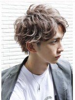 エーアイ メン 早稲田店(Ai MEN)&nbsp;ニュアンスパーマ/ニュアンスウルフ/ダウンバング[早稲田/men's]