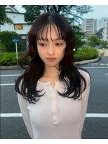 ユルク(JURK nagoya)&nbsp;栄/ダークパープル/ナチュラルショート/ミルクブラウン/夏