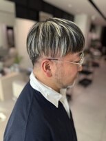 ステア ケース(stair case)&nbsp;【白髪が固まって生えている方向け】脱白髪染めデザイン