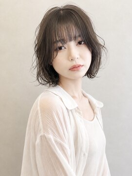 オウル(Owll) ＊アッシュベージュ×ニュアンスレイヤーボブ＊