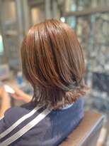 ヘアーデザイン ビビッド(HAIR DESIGN VIVID)&nbsp;垢抜けカラー/ベージュカラー/艶カラー/くびれボブ/ミディアム