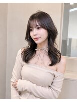 ベル 新宿(Belle)&nbsp;大人ヘア　レイヤーカット　韓国ヘア　グレージュ　新宿