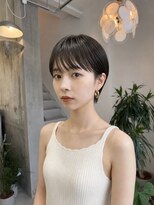 エレナ バイ アルテフィーチェ(elena by artefice)&nbsp;グレージュショート裾カラーベリーショートラベンダーグレージュ