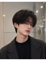 ベル 新宿(Belle)&nbsp;シースルーマッシュ　ニュアンスパーマカルマパーマ韓国ヘア新宿
