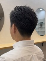 シッポヘアー(SHIPPO HAIR)&nbsp;星ヶ丘大人メンズ清潔感刈り上げショートナチュラルアップバング