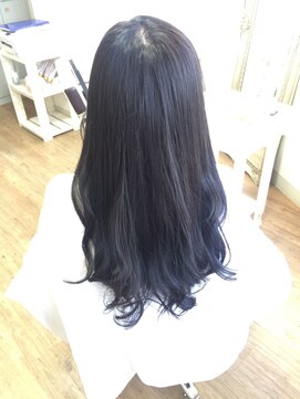 フェリシータ 総持寺店(felicita) 大人かわいい★ゆるふわアッシュヴァイオレット