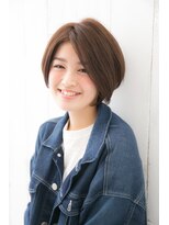 ガーデン ムサシコスギ(GARDEN MUSASHIKOSUGI)&nbsp;大人かわいい前下がりボブ/襟足カット/似合わせカット/小顔ヘア