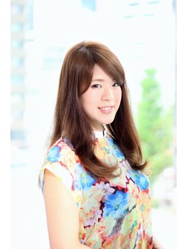 ヘアーアンドメイク モコモコアンドモコモコキッズ 千葉店 ロング