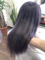 ヘアーメイクパーソナル&nbsp;ハイトーンをしっかり楽しんだらしっとりラベンダーに