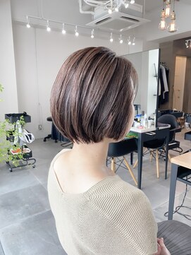美容室 ツリー(Tree) 『Tree hairsalon 』ノンブロー 大人 ショートボブ 本厚木