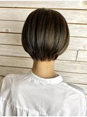 アッシュショートボブ