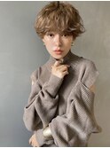 【PARK】カーキベージュ×テディベアショート