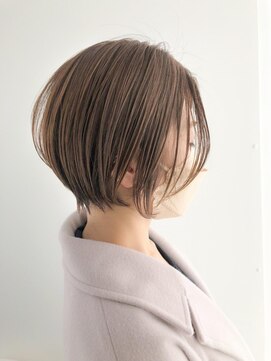 リンダバイネオリーブ 白楽店(Linda by neolive) ショコラベージュの前下がりショートボブ