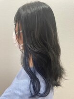 フロート 小阪店(float)&nbsp;髪質改善トリートメント_マロンベージュ Aラインボブ かきあげ