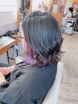 ユッカ 高槻茨木店(YUCCA) 【 YUCCA 】大人可愛い20代30代40代ボブ/インナーカラー