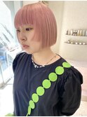 bob×baby pink