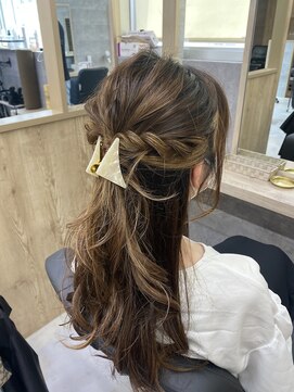 ピークス 千葉店(Peaks) ハーフアップ