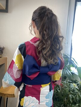 イット(it.) it.yui 浴衣着付 ヘアアレンジ ヘアセット