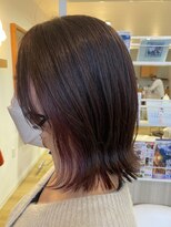 エス ハート オブ ヘアー 名東店(Heart of HAIR)&nbsp;【ES 佐藤】Winter Style ピンクインナーカラー