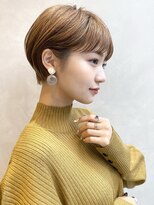 サークル(circle) 大人可愛い20代30代40代50代小顔ショートボブ丸みショートくびれ