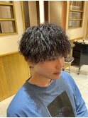 王道ツイストスパイラルパーマ