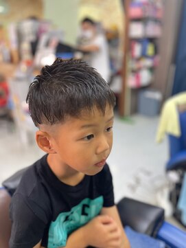 カットハウス パセリ お洒落キッズ☆ツーブロックマッシュ☆　　<理容室>/メンズ/