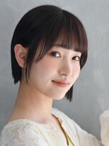 アースエレガンス 田町店(EARTH Elegance)&nbsp;黒髪タイトクールボブ
