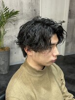 メゾンフォーメン(Maison for men)&nbsp;波巻きパーマ/マッシュ/就活ヘア