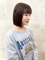 オズ 郡山桑野店(OZ)&nbsp;イメチェンハッシュカットフルバング似合わせレッドブラウン