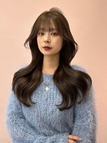 ボタン シブヤ(VOTAN SHIBUYA) 韓国風スタイル/前髪あり/顔まわりカット/くびれヘア