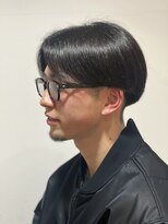 ブローチェアヴェダ メンズセンターパート【郡山／メンズカット／マッシュ】