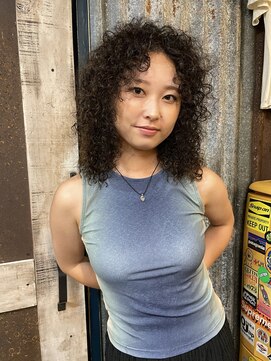 アンドピース and peace スパイラルパーマ