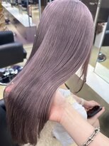 ペレ 栄店(PELE)&nbsp;前髪/アンブレラカラー/こなれミディ/イメチェン/ウェーブパーマ