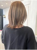 福山市美容師求人スタッフ募集ナチュラル外ハネ切りっぱなしボブ