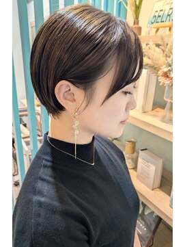 ヘアーメイクオズ(hair make O/S) 【照井style★】耳かけ小顔ショート/ベージュ20代30代40代50代