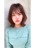 20代30代40代小顔ひし形レイヤーミディアム新宿