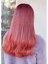 アルレン(Allen)&nbsp;チェリーピンクカラー【宇都宮/ブリーチ/白髪ぼかし】