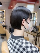 ロンド ロワール 門前仲町(Lond Loire)&nbsp;ボブショートボブ縮毛矯正ベージュグレージュ門前仲町