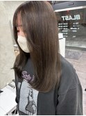 レイヤー/グレージュ/髪質改善