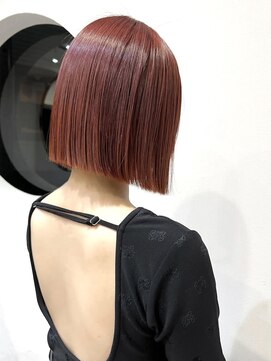 サロウィン 広島(SALOWIN) チェリーレッドワインレッドチェリーブラウンこなれミディ