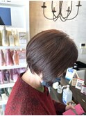 30代/40代/50代/マッシュ/ショートカット/ハイライト/八軒