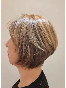 松本平太郎美容室 国立店 グラデーションボブ×イノアカラー×ハイライト