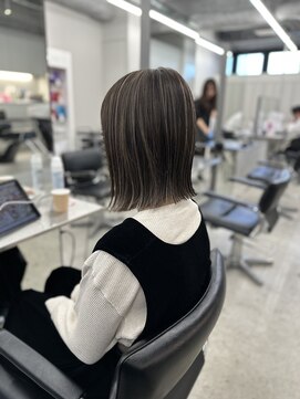 クレア 上大岡(CREA) ハイライトバレイヤージュダブルカラーケアブリーチ30代40代50代