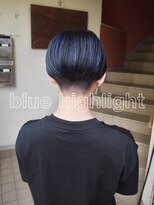 コレットヘアー ザモリオカ(Colette HAIR the MORIOKA)&nbsp;-kanna-♪モードに馴染むブルーハイライト♪
